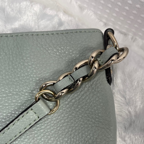 kate spade Light Sage Leather Crossbody with Gold Hardware - Picture 5 of 10